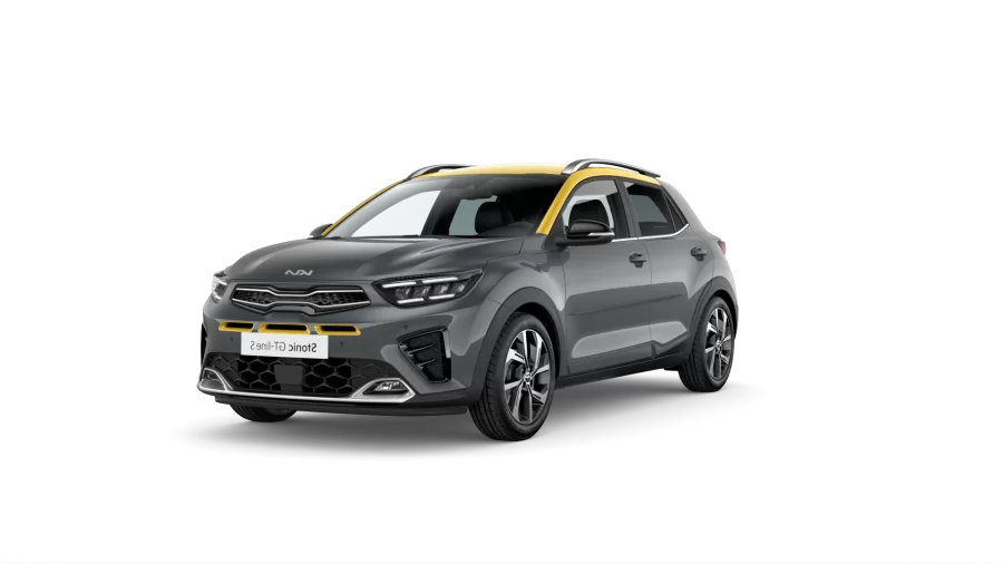 kia stonic gt line s storm grey with yellow roof 0001 2 e1671099948304
